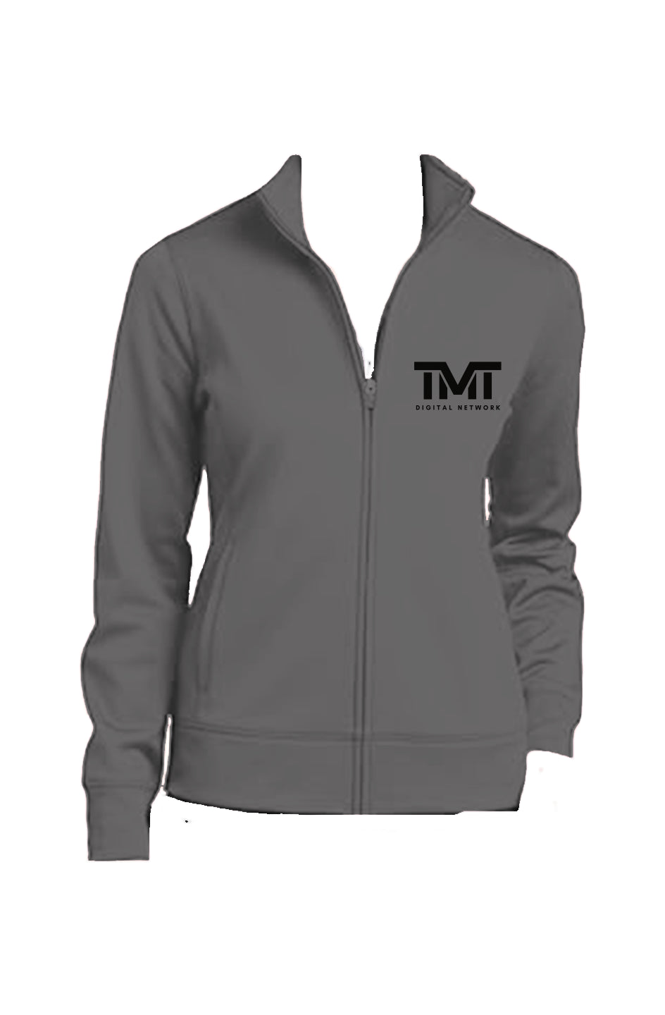 TMTDN Graphite Sport-Tek Ladies Fleece Zipper